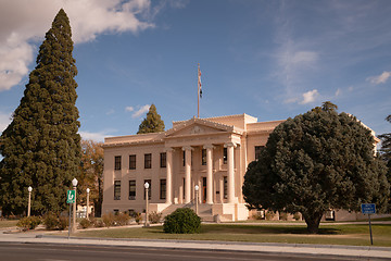 Image showing Inyo County Courthouse Main Street Highway 395 Independence Cali