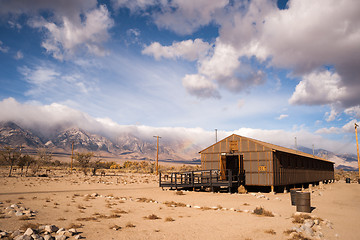 Image showing Barracks Building Manzanar National Historic Site California Sie