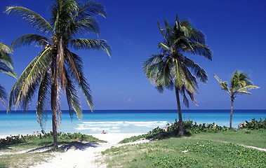 Image showing AMERICA CUBA VARADERO BEACH