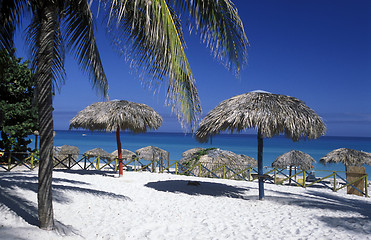 Image showing AMERICA CUBA VARADERO BEACH