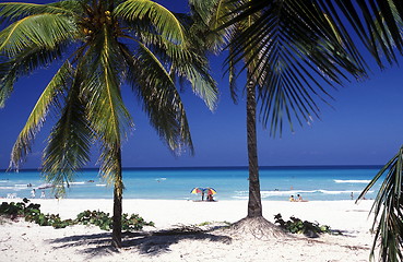 Image showing AMERICA CUBA VARADERO BEACH