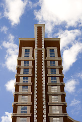 Image showing Close up on a skyscraper