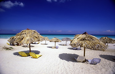 Image showing AMERICA CUBA VARADERO BEACH