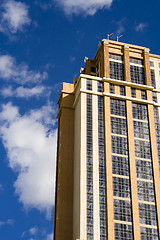 Image showing Front of the Mirrored Business Building