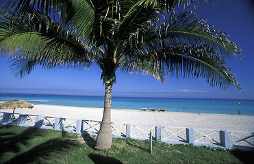 Image showing AMERICA CUBA VARADERO BEACH