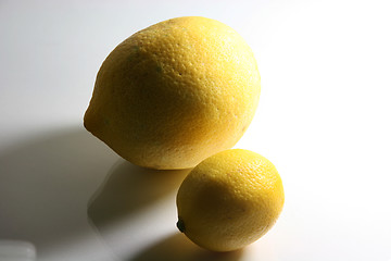 Image showing two lemons horizontal