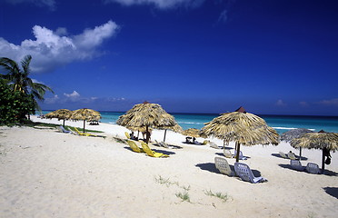 Image showing AMERICA CUBA VARADERO BEACH