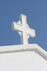 Image showing white cross