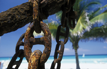 Image showing AMERICA CUBA VARADERO BEACH