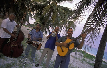 Image showing AMERICA CUBA VARADERO BEACH