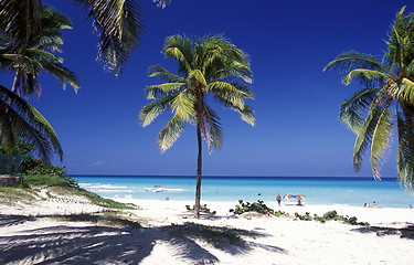 Image showing AMERICA CUBA VARADERO BEACH