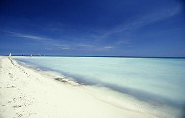 Image showing AMERICA CUBA VARADERO BEACH