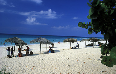 Image showing AMERICA CUBA VARADERO BEACH