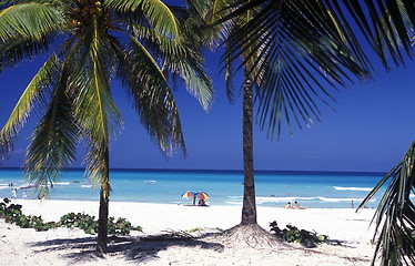 Image showing AMERICA CUBA VARADERO BEACH