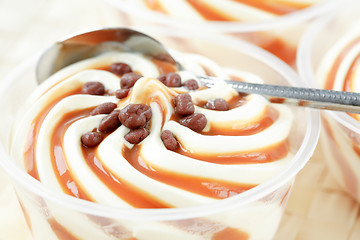 Image showing Vanilla ice cream