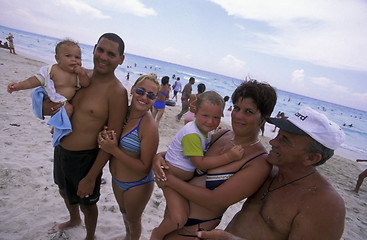 Image showing AMERICA CUBA VARADERO BEACH