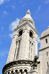 Image showing Basilica of the Sacred Heart (Basilique du Sacre-Coeur), Paris