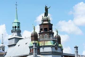 Image showing Notre Dame de Bonsecours Chapel in Montreal, Canada