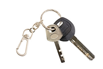 Image showing Keys on the ring.