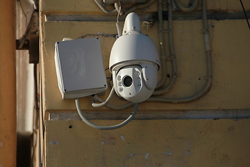 Image showing Camera outdoor surveillance