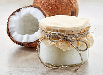 Image showing coconut oil