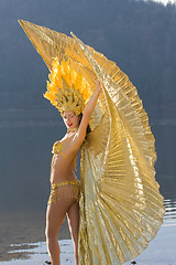 Image showing Samba girl     