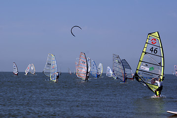 Image showing Kite and windsurfing