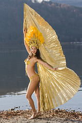 Image showing Samba girl     