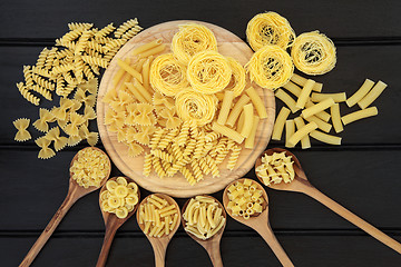 Image showing Dried Pasta Abstract