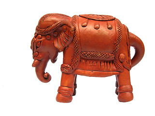 Image showing terra cotta elephant