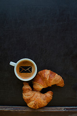 Image showing mail sign coffee