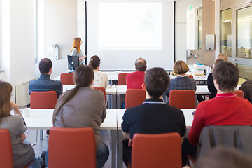 Image showing Lecture at university.