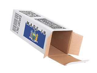 Image showing Concept of export - Product of New York