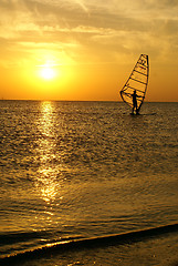 Image showing Windsurfing