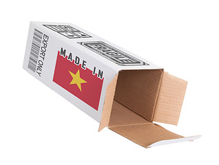 Image showing Concept of export - Product of Vietnam