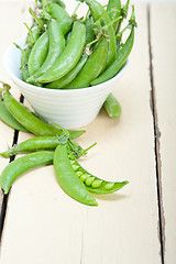 Image showing hearthy fresh green peas 