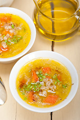 Image showing Syrian barley broth soup Aleppo style