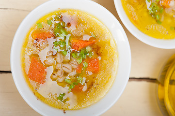 Image showing Syrian barley broth soup Aleppo style