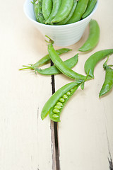 Image showing hearthy fresh green peas 