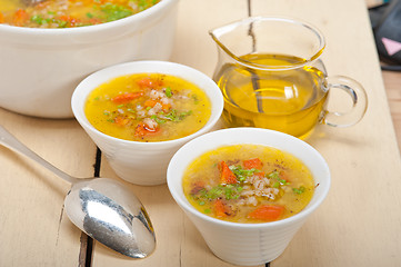 Image showing Syrian barley broth soup Aleppo style