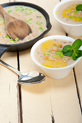 Image showing Hearty Middle Eastern Chickpea and Barley Soup