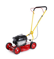 Image showing Retro Lawn Mower