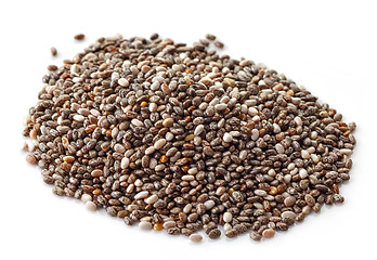 Image showing heap of chia seeds