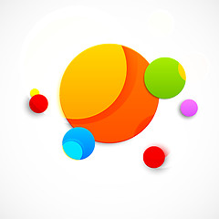 Image showing Colorful circles