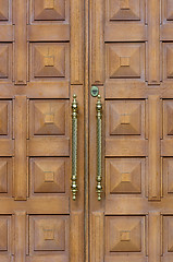 Image showing Wooden door.