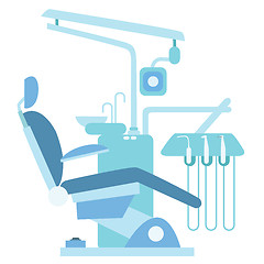 Image showing Dentist medical office chair