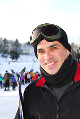 Image showing Man ski