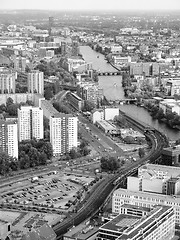 Image showing  Berlin aerial view 