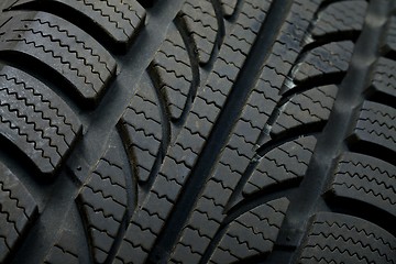 Image showing Tyre texture