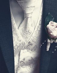 Image showing Man in a wedding jacket